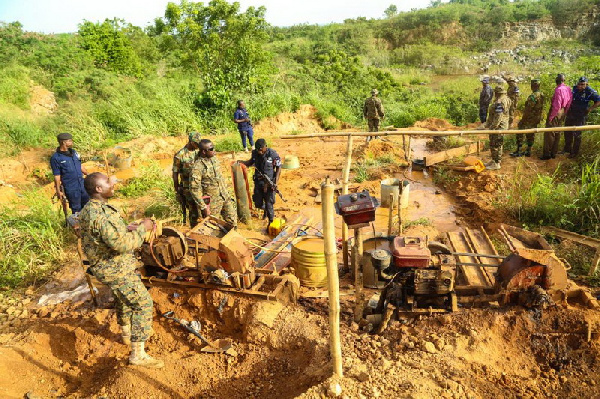 Akyem Abomosu: Man Arrested For Mining On-Site Earmarked For Hospital Project