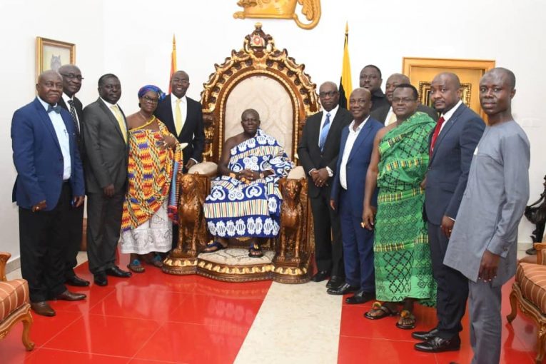 Asantehene Blesses Selection of Rocksure by GIADEC to Develop Bauxite Mine