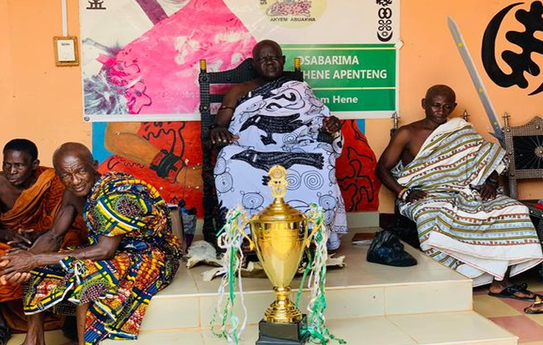 Osabarima Apenteng II Donates 2,000ghs To Kwaebibirem United