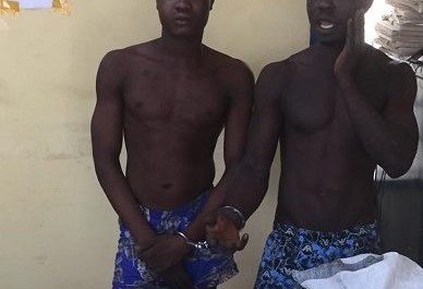 Koforidua: Thieves Arrested After They Were Seen Wearing Stolen Shirt and Shoe