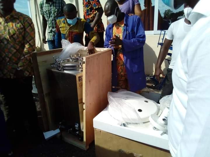 Upper Manya Krobo MP Donates Surgical Equipment to Asesewa Hospital