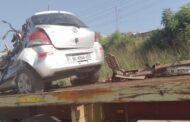 Pedestrian, Uber Driver In Critical Condition After Container Fall On Saloon Car