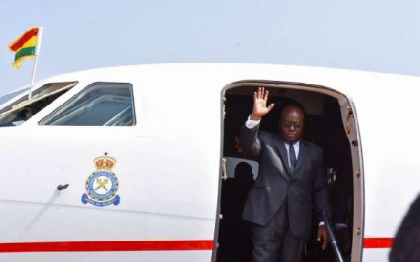 Akufo-Addo Jet Off to Paris, France