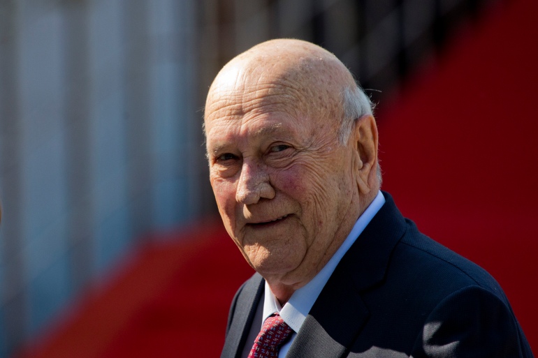 South Africa's Former President FW De Klerk Dies at 85