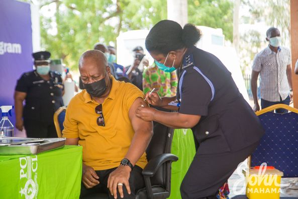 COVID-19 Vaccine Is Safe - Mahama