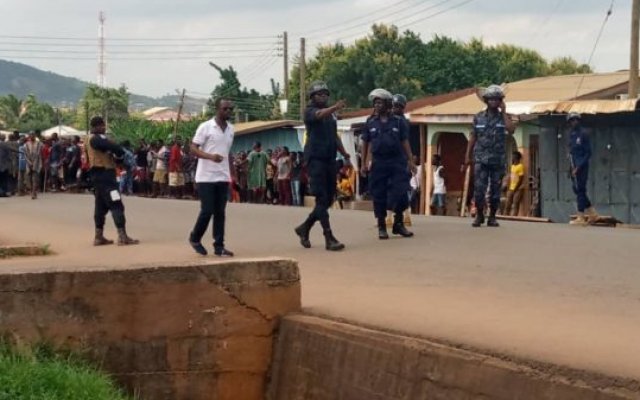 Two Chieftaincy Factions Clash at Yilo Krobo, One-Shot, 3 Wounded