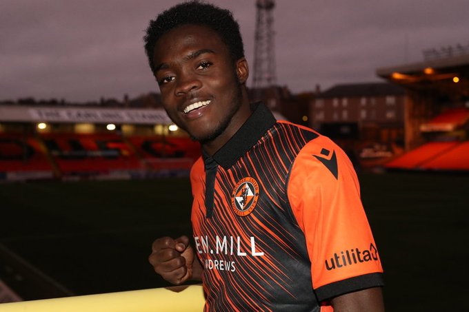 Dundee United Land Ghana Youth International Mathew Cudjoe