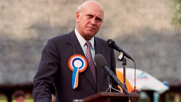 SA President Declares Four-Day Mourning for De Klerk