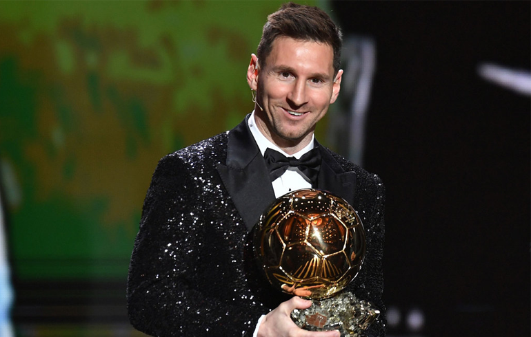 Ballon d'Or: Lionel Messi Wins Award As Best Player In World Football For Seventh Time