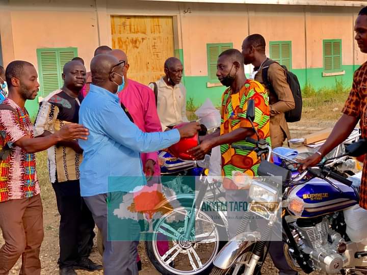 Abuakwa North: New Assembly Members Get Motorbike