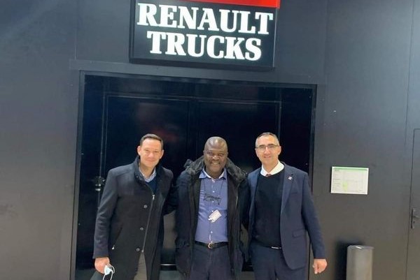 Ibrahim Mahama Partners with France-Based Renault Trucks