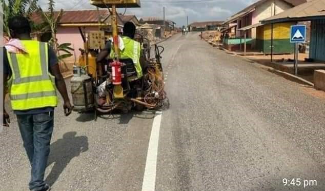 Roads in Ofoase-Ayirebi Constituency Shaping Up, 3 Major Roads Completed