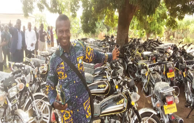 Ahafo Region: Assembly Members Take Delivery Of Motorbikes, Express Gratitude To Government