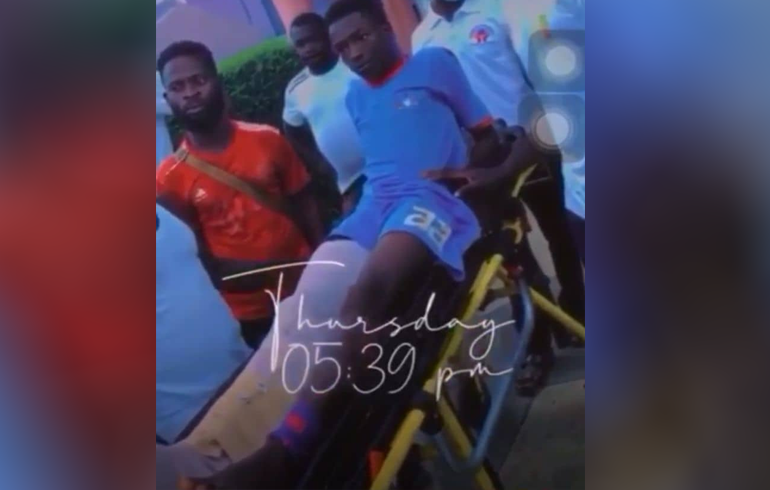 Ghana and Golden Kicks wonderkid Mizak Asante suffers a horrific leg-fracture