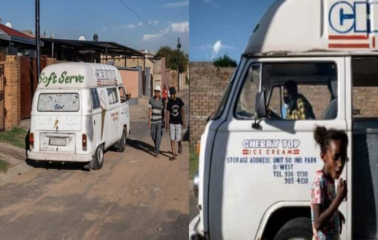 Man, 63, Selling Ice Cream From Van For 45 Years Inspires SA: “Great Motivation To The Younger Generation”