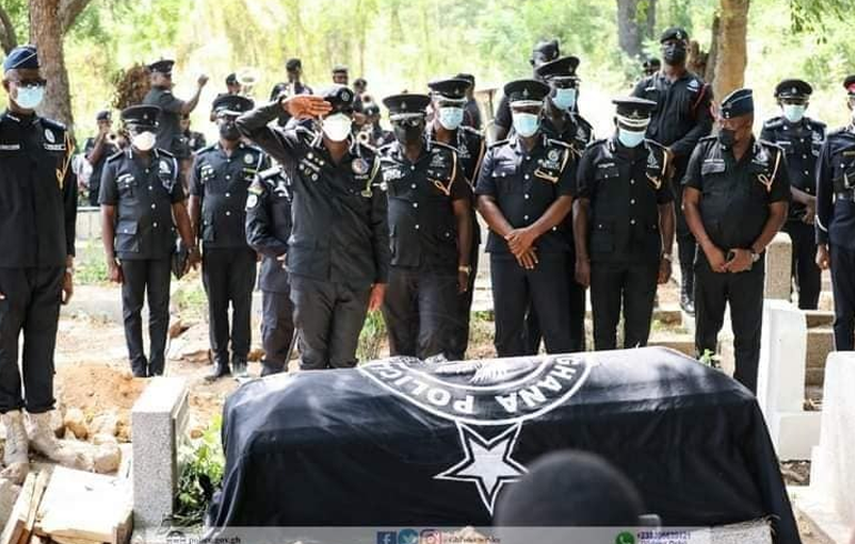 Upper East: Slain General Constable Adams Sulley Laid To Rest