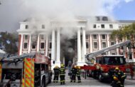 New Fire at South Africa's Parliament 'Contained'