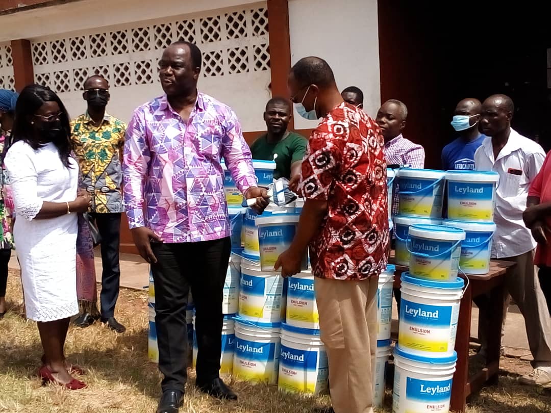 NPP National Treasurer Donates to Akropong School for the Blind after Refurbishing Dormitory