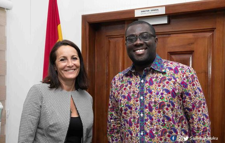 French Ambassador To Ghana Meet NLA Boss Ahead Of Accra In Paris Program