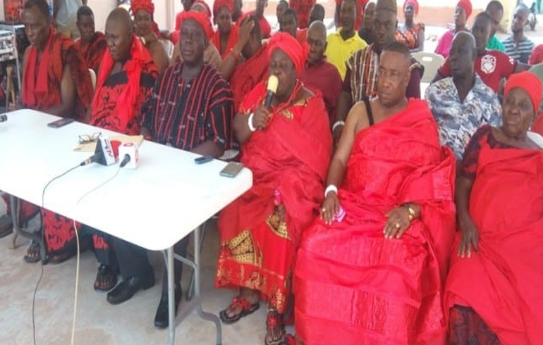 Kwabenya Queen Mother Curses MCE For Ordering Relocation Of Their Shrine