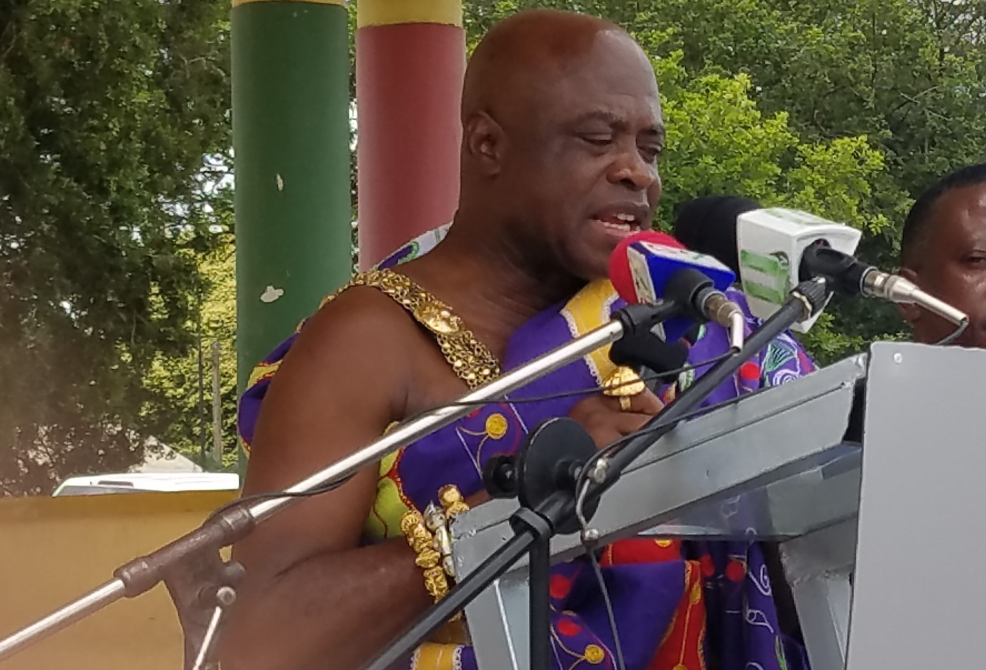 Confusion At New Juaben Palace, Krontihene Thrown Out of Meeting After Invoking Great Oath of Otumfuor