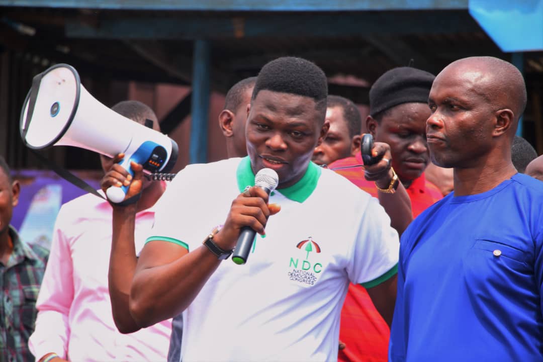 Okyere Baafi Peddled Falsehood on E-Levy to you  - NDC to Koforidua Market Women