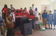 Valentine's Day: Vivo Energy Ghana and Shell Ghana Donate Multi-Purpose Printers, Other Items to School for the Blind