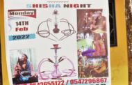 Shisha Smoking Party Banner Hoisted In Koforidua Removed After Bryt FM Report