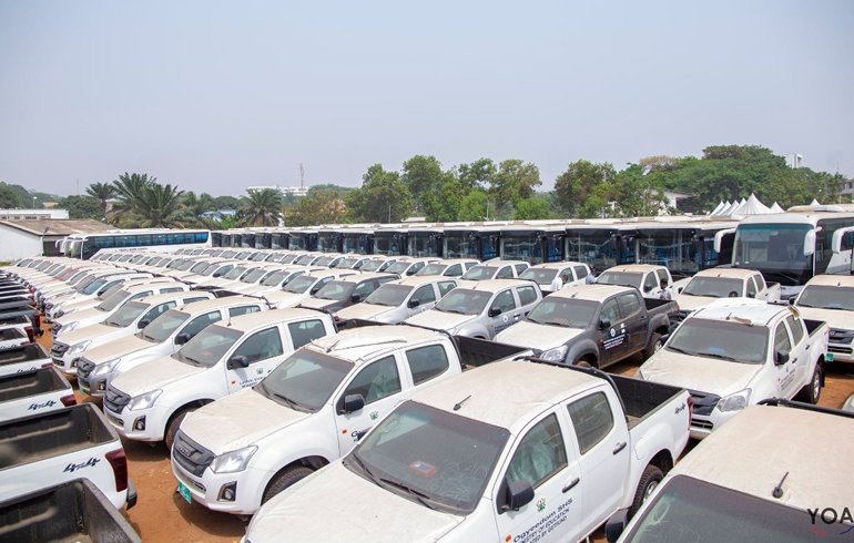 Campaign Promise: Senior High Schools Receive 150 Vehicles