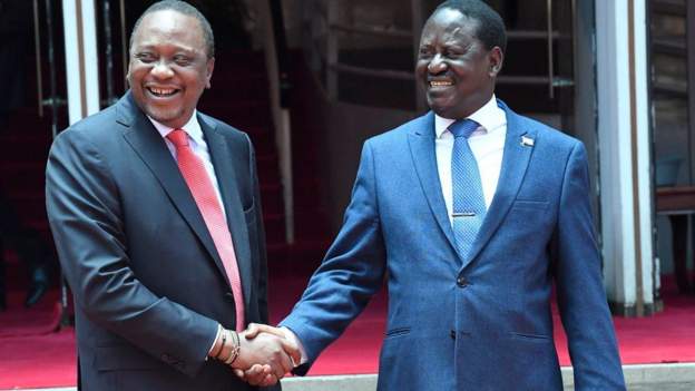 Kenya's President Endorses Opposition Leader