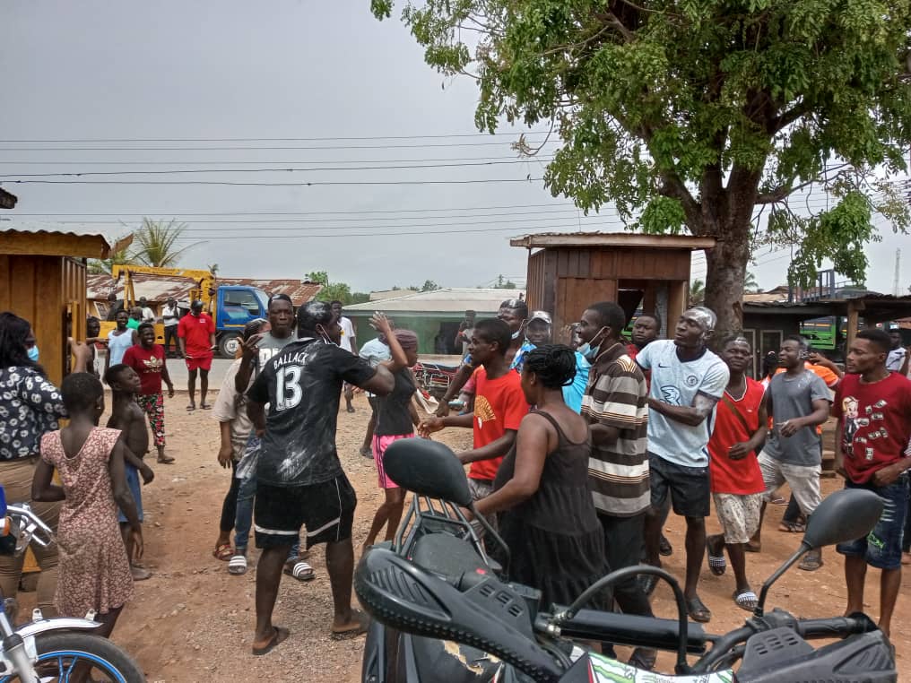 Confusion at Akwadum NPP Polling Station Election