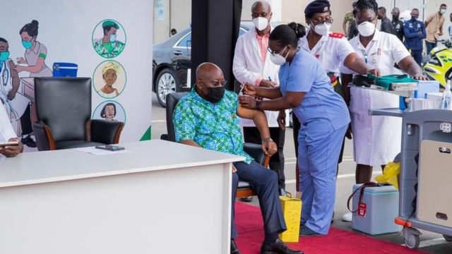 COVID-19 Fight: Akufo-Addo Satisfy With the Work of GHS