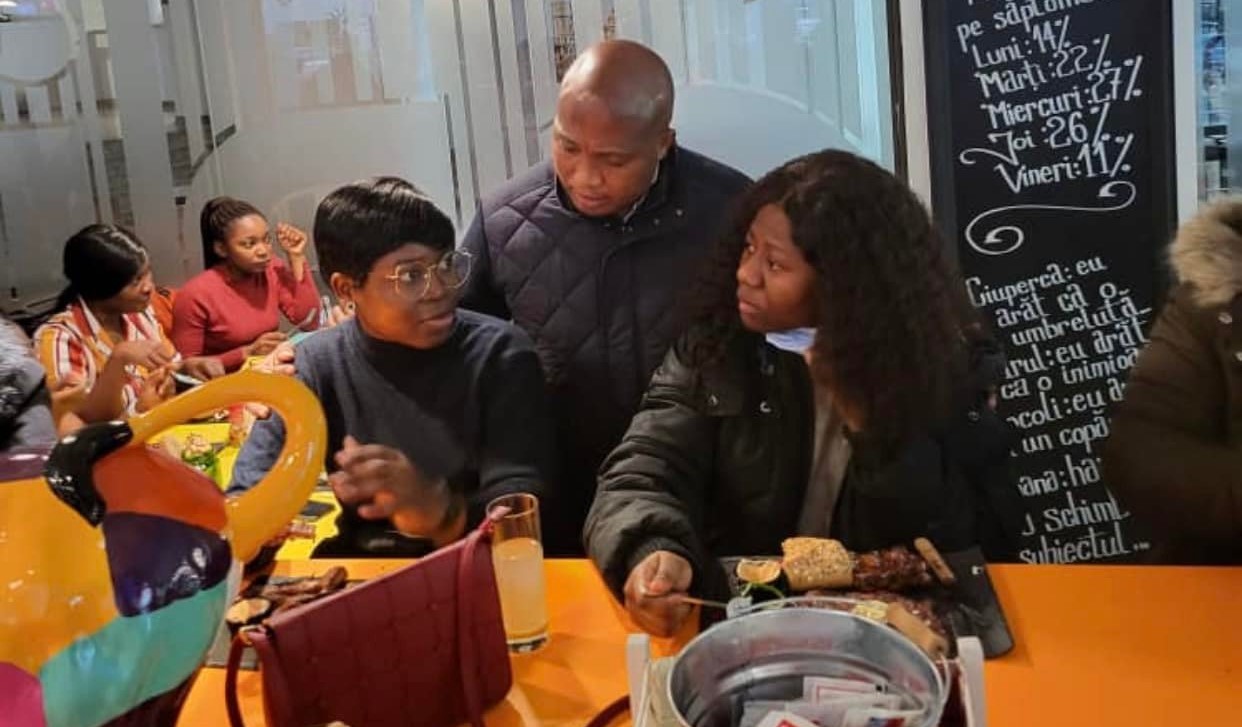 Okudzeto Ablakwa Visit Stranded Students in Romania, Assures Them of Gov't's Support