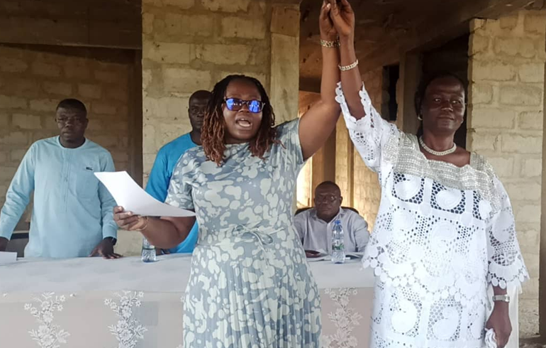 HISTORIC: Effutu Municipal Assembly Elect First Female Presiding Member