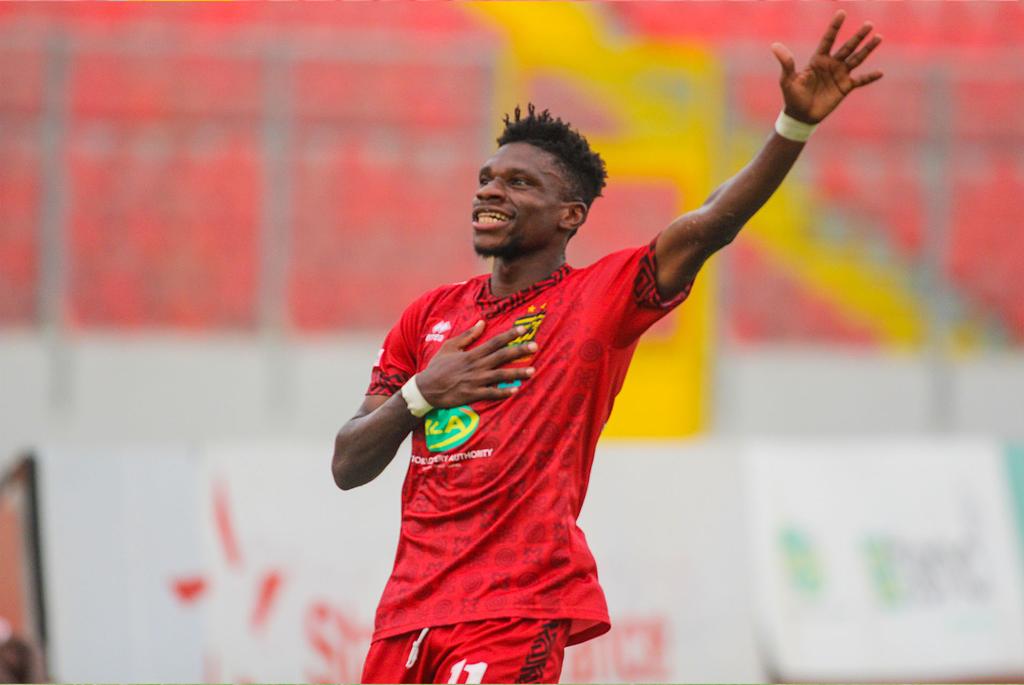 Cameroonian Striker Frank Mbella Wants to Win Goal King and GPL with Kotoko