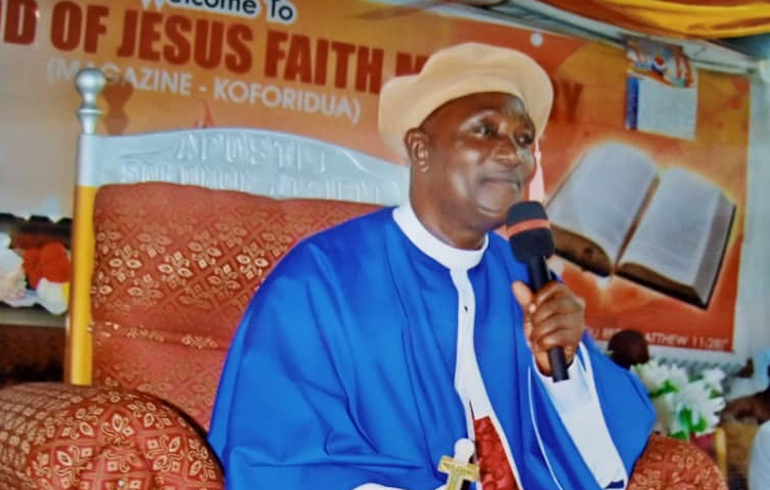 Turn Back To God To Make Ghana A Better Place - Apostle Tells Leaders