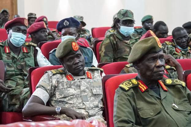 South Sudan's Join Rival Commanders Unified Army