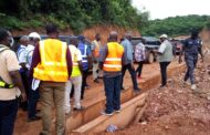 E/R: DCE Cuts Sod for Construction of Bridge on Flood-Prone Amanase - Aboabo Road
