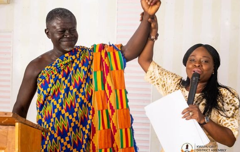 Baffour Yeboah Asuamah I Re-Elected As Kwahu East Presiding Member