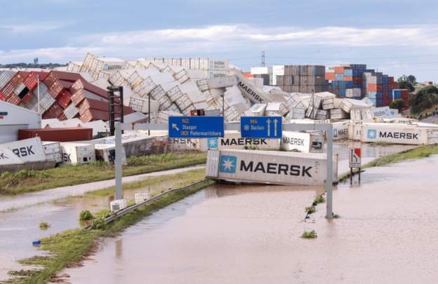 South Africa’s Busiest Port Closed after Heavy Rains  