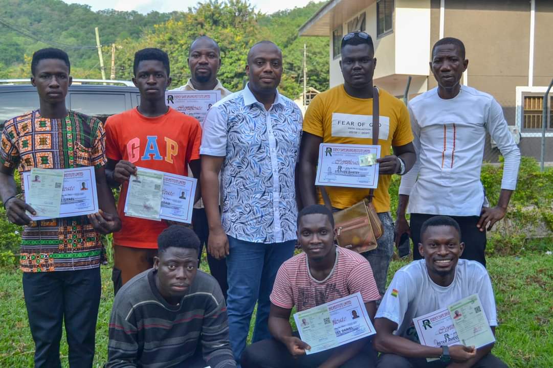 Asuogyaman MP Pass Out 9 Sponsored New Drivers