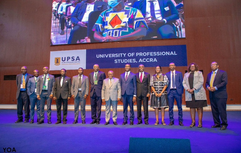 Education Minister Commend UPSA For Massive Infrastructure Development