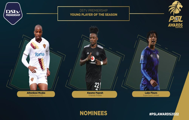 Ghana Forward Kwame Peprah In Contention For South African Premier League Young Player Of The Season Award