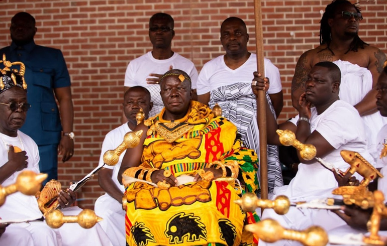 Photos: Asantehene Displays Rich Ghanaian Culture At 'Memphis In May International Festival'