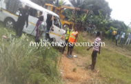 Suhum: Toyota Hiace Crashes After Burst Tyre, 2 Dead 12 Injured
