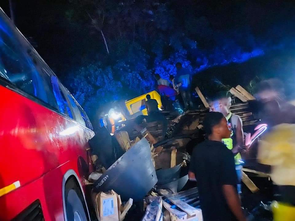 Nkawkaw Accident: One Person Confirmed Dead