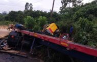Bus Carrying Passengers Collides Head-On with Articulated Truck near Nkawkaw, Dozens Injured