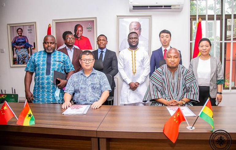 V/R: Ablakwa Secures Chinese Agreement For North Tongu-TIAST Cassava Starch Factory Project