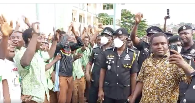 A/R: Top Police Officers Interdicted Over Students Protest Crackdown