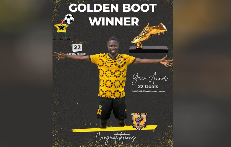 Ashantigold’s Yaw Annor Equals Ishmael Addo’s 21-Year Ghana Premier League Record